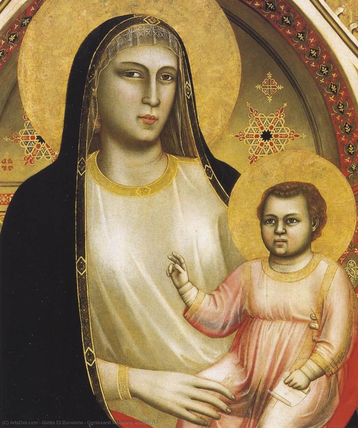 Ognissanti Madonna (detalj) (13) — Đijoto Di Bondone