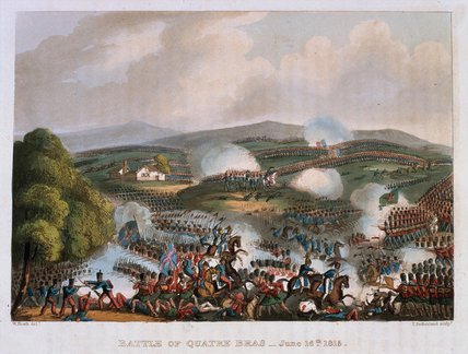 The Battle Of Quatre Bras — William Heath