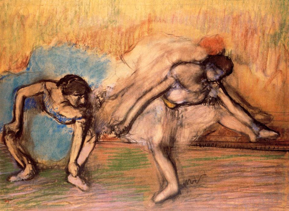 Dancers Resting 1 — Hilaire-germain-edgar Degas