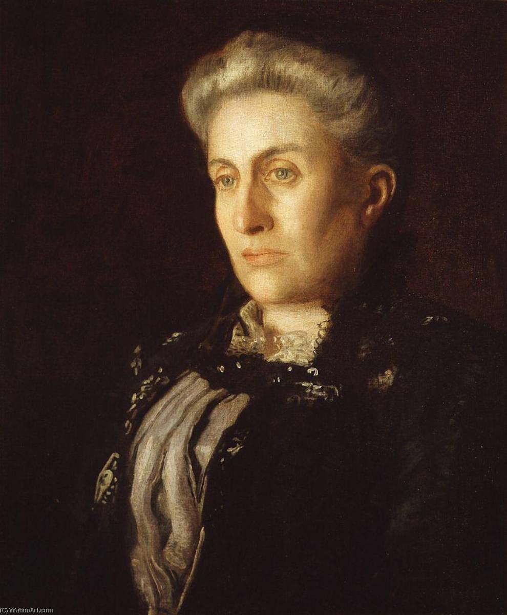 Portrait Of Mrs. Richard Day — Thomas Eakins