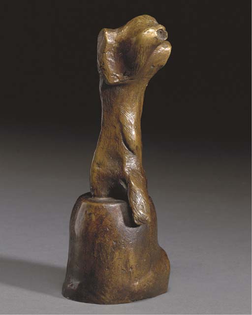 Seated Figure On Log — Henry Moore
