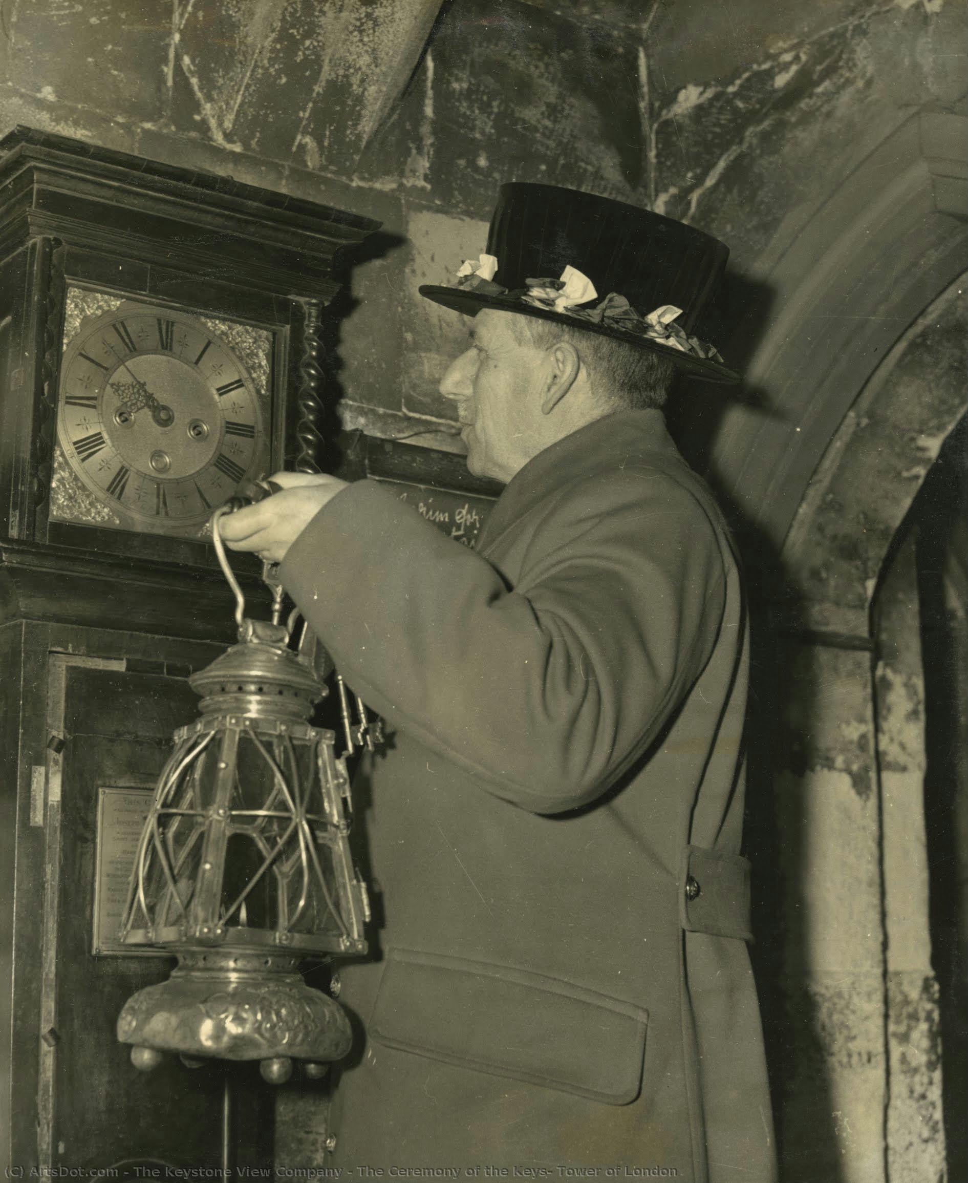 The Ceremony Of The Keys, Tower Of London — The Keystone View Company