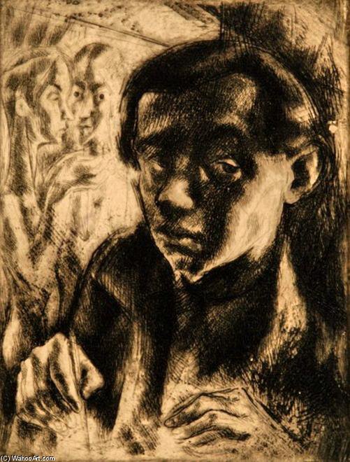 Self-portrait - — Gyula Hincz