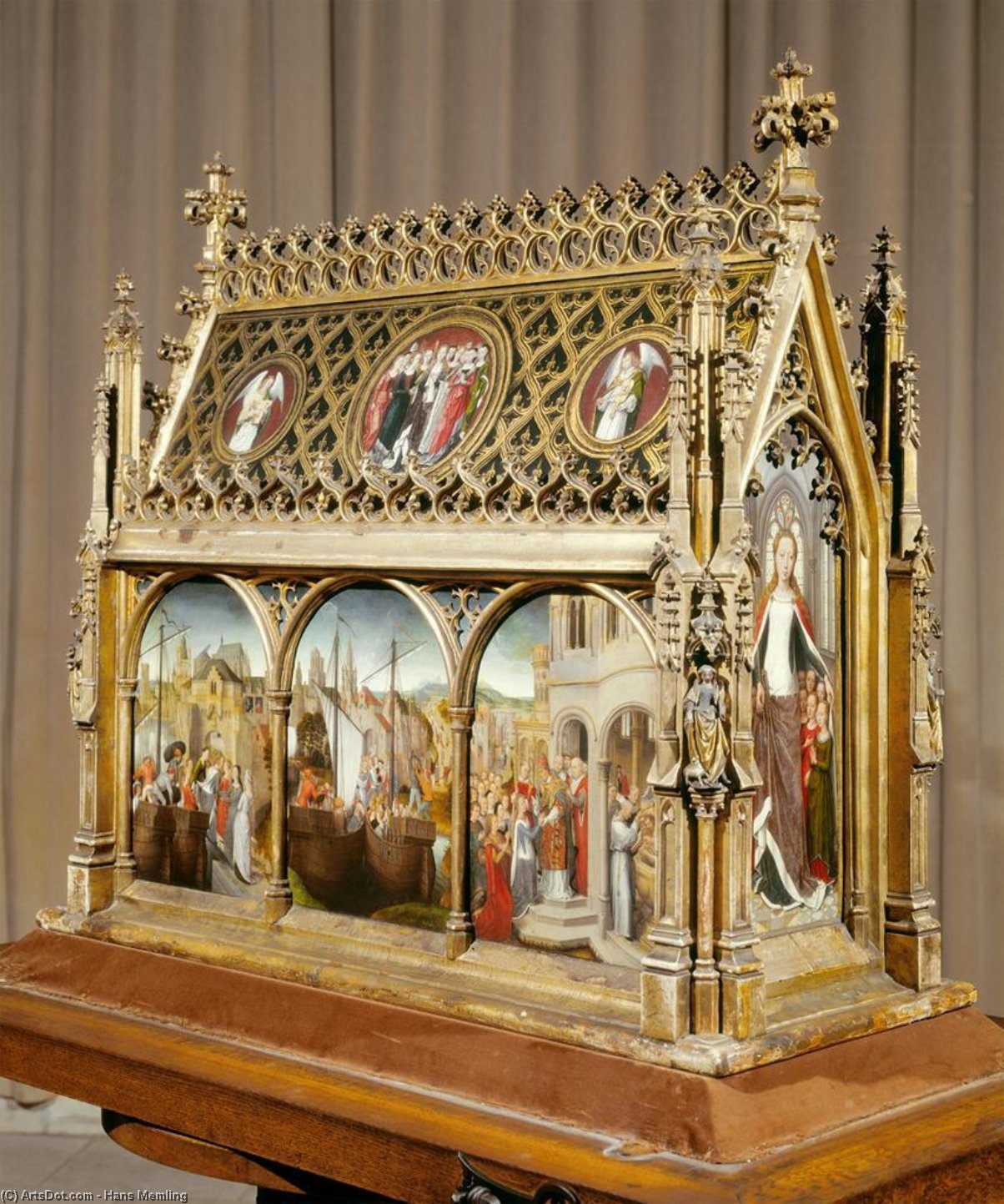 Sankt-ursula-schrein — Hans Memling