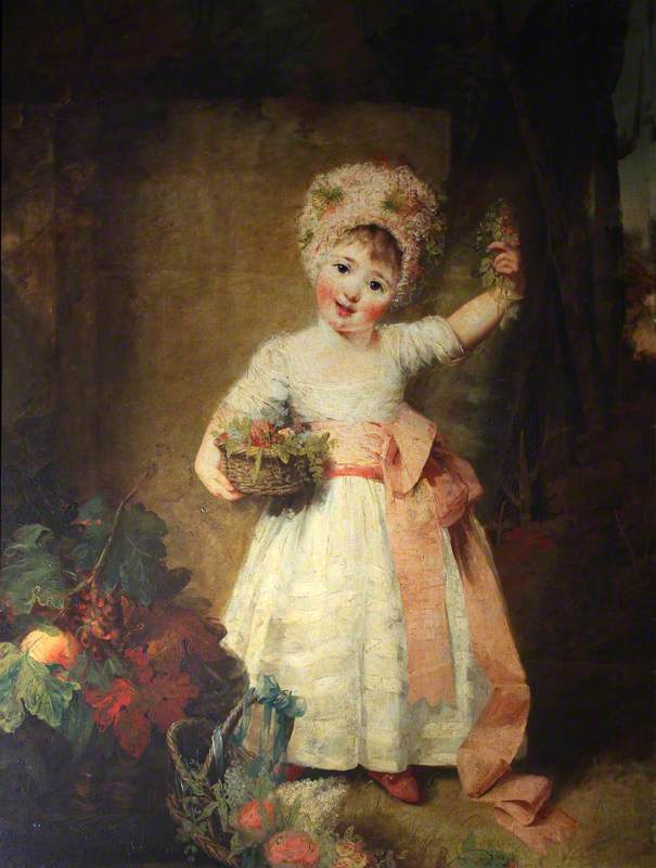 Lady Elizabeth Isabella Manners (1778–1853), As A Child, Later Lady Richard Norman — Matthew William Peters