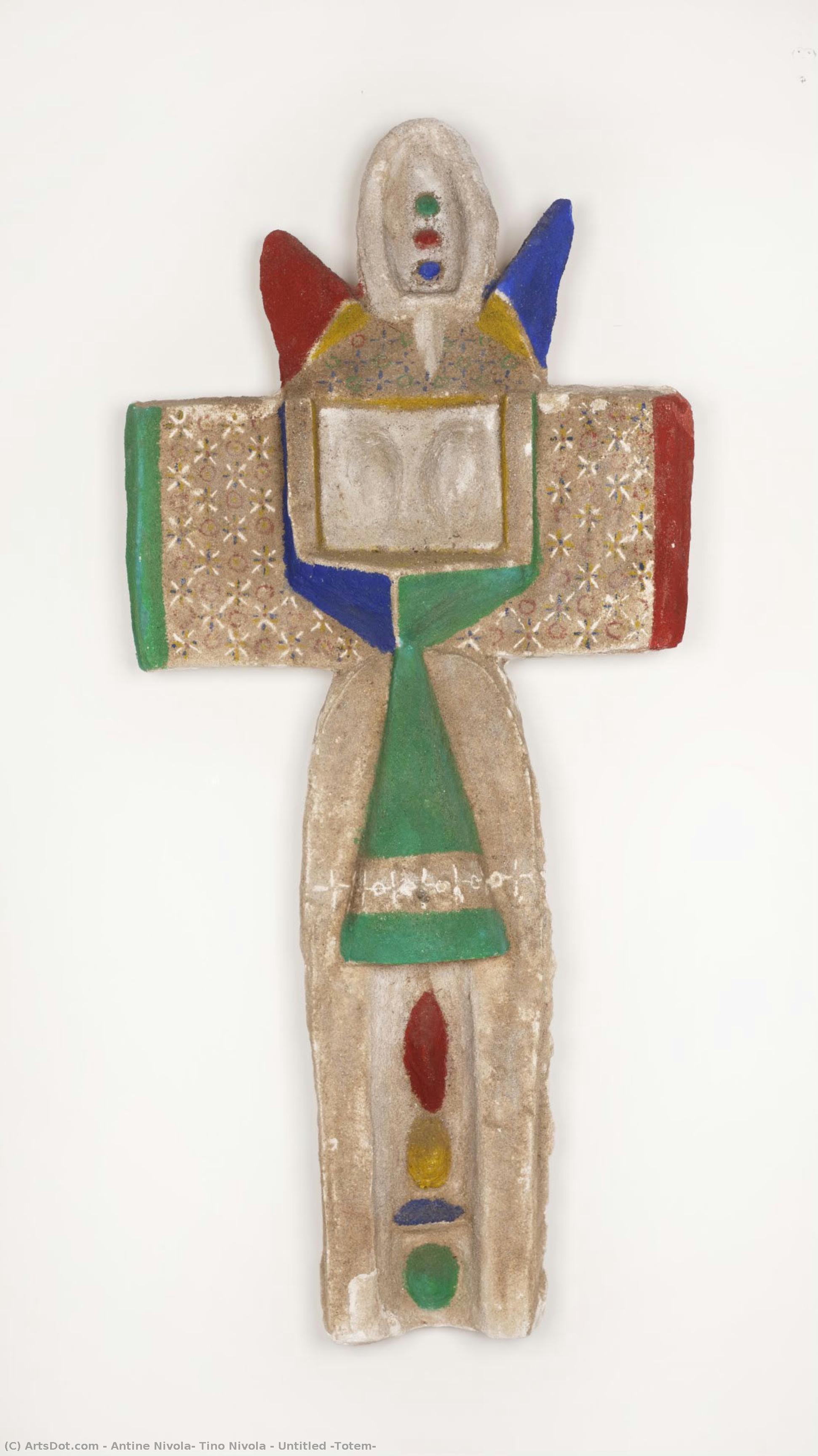 Untitled [totem] — Antine Nivola, Tino Nivola