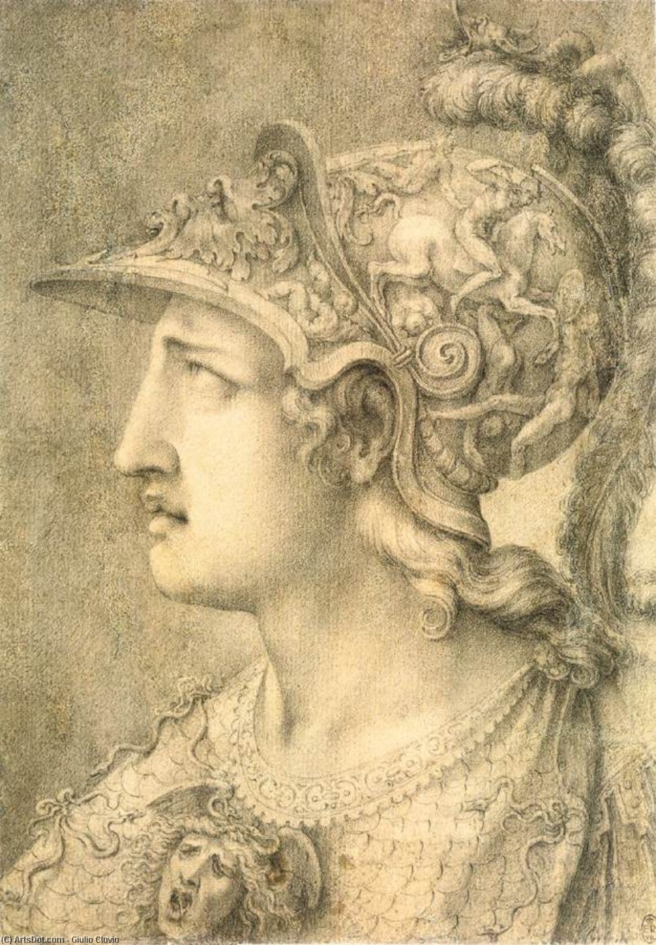Head Of Minerva — Джулио Кловио