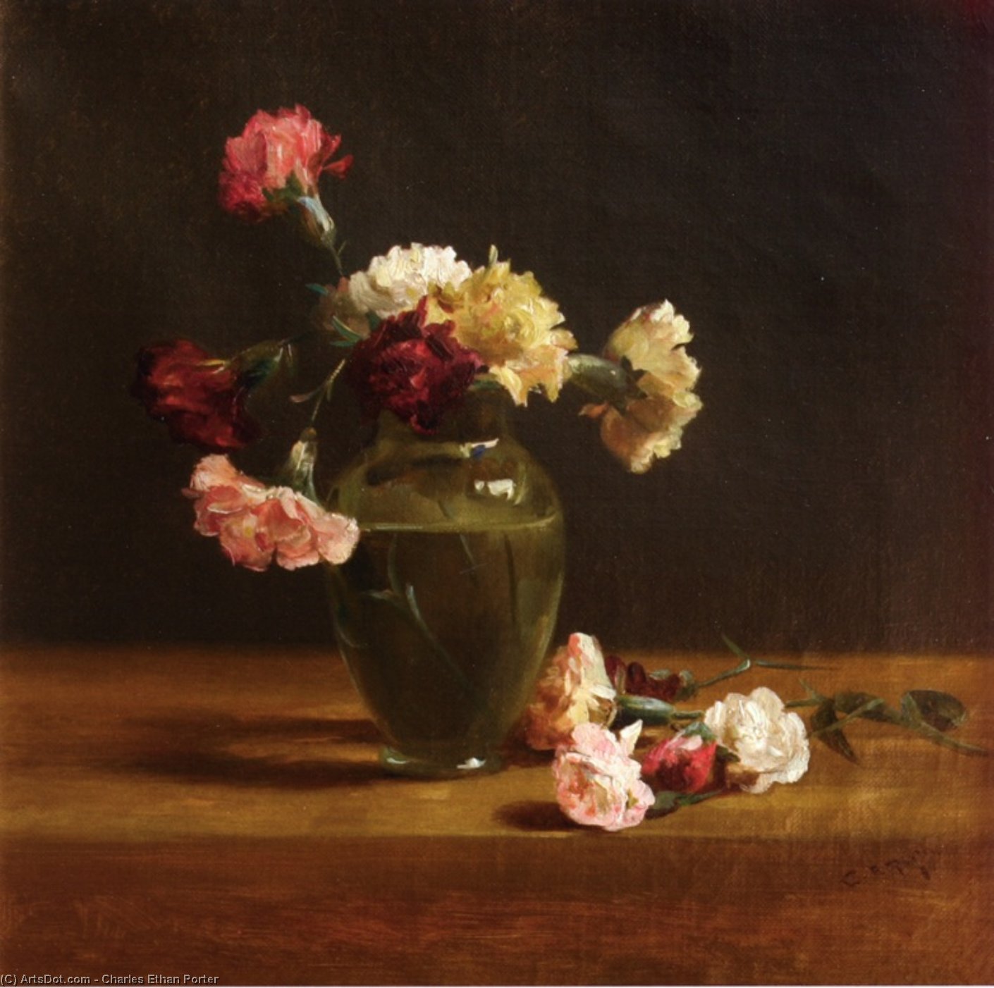Carnations — Charles Ethan Porter
