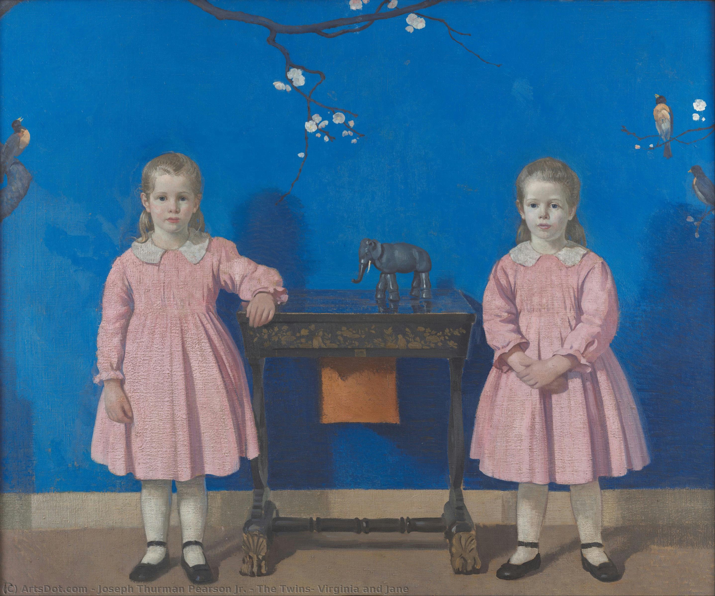 The Twins: Virginia And Jane — Joseph Thurman Pearson Jr.