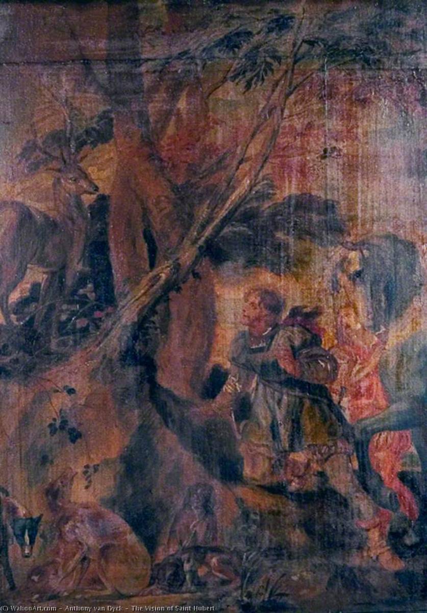 The Vision Of Saint Hubert — Sir Anthony Van Dyck