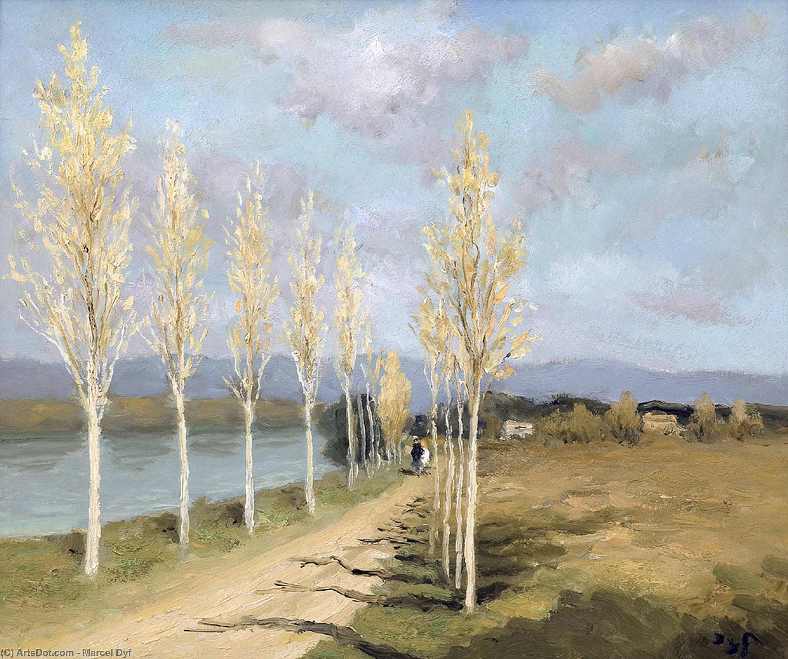 The Canal`s Bank — Marcel Dyf