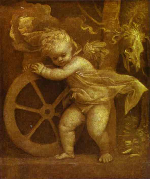 Cupid With The Wheel Of Fortune — Titian