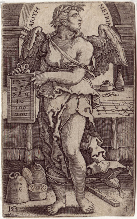 Arithmetria — Hans Sebald Beham