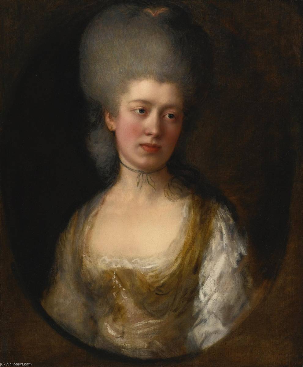 Portrait Of Lady Catherine Ponsonby, Duchess Of St. Albans (1742 89) — Thomas Gainsborough