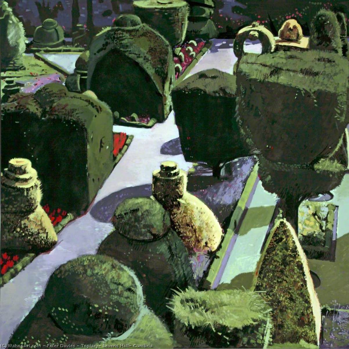 Topiary, Levens Hall, Cumbria — Peter Maxwell Davies
