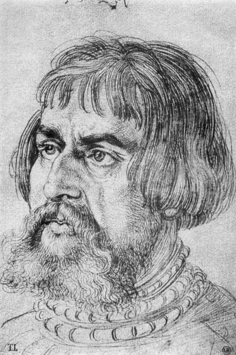 Retrato De Lucas Cranach El Viejo — Albrecht Dürer
