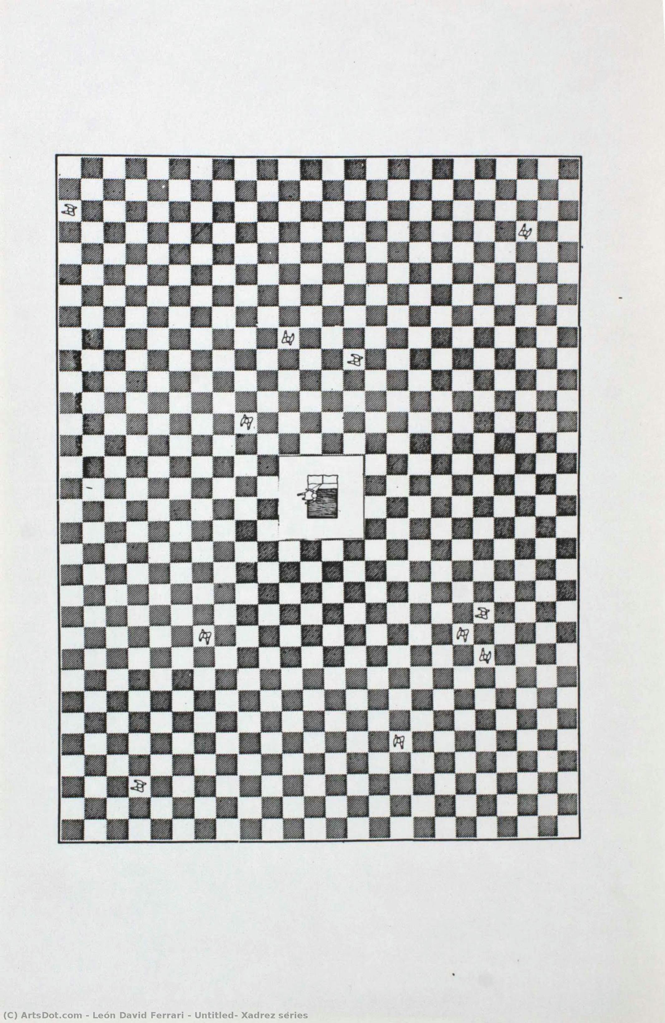 Untitled, Xadrez Series — León David Ferrari