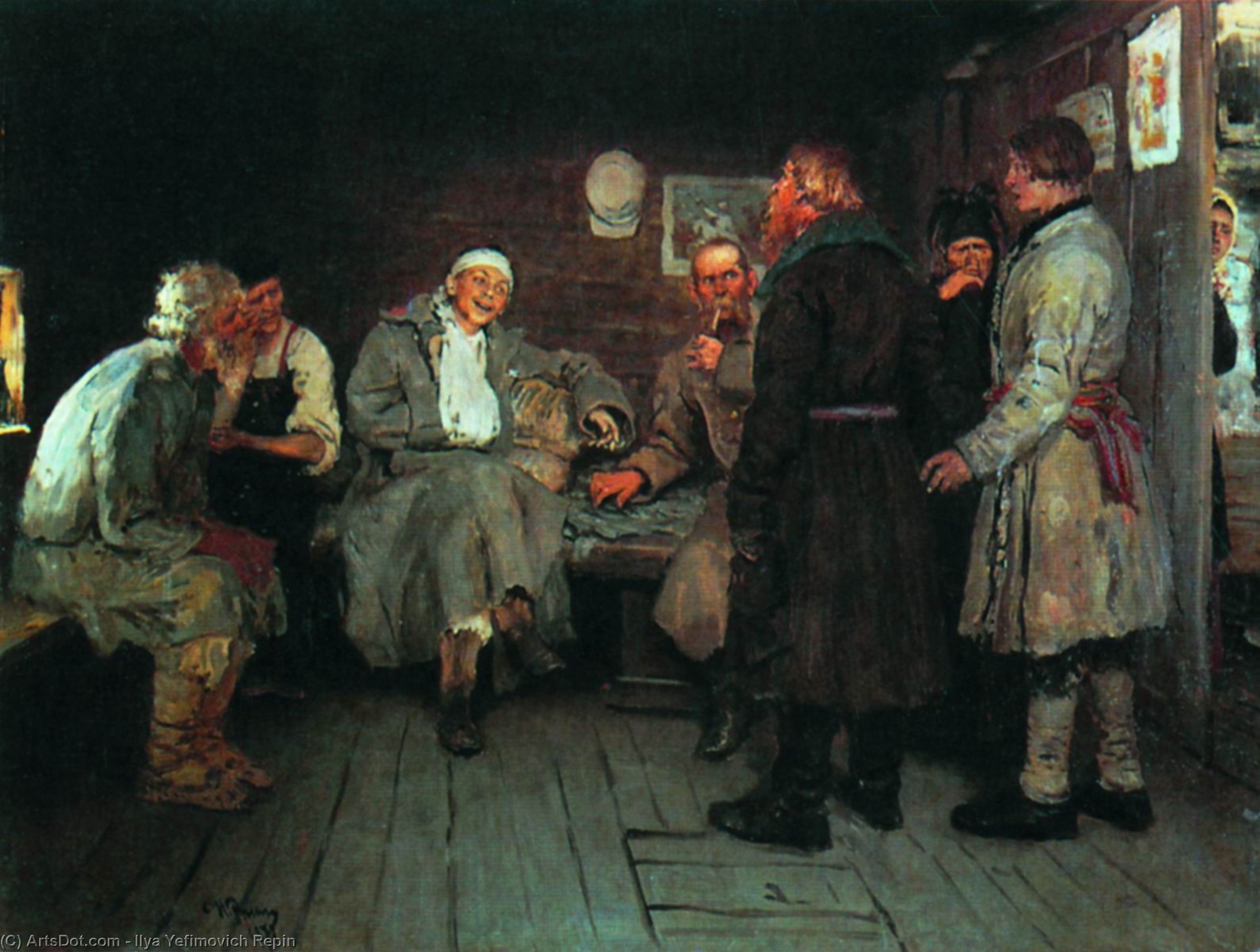 Returning From The War — Ilja Jewgenjewitsch Repin