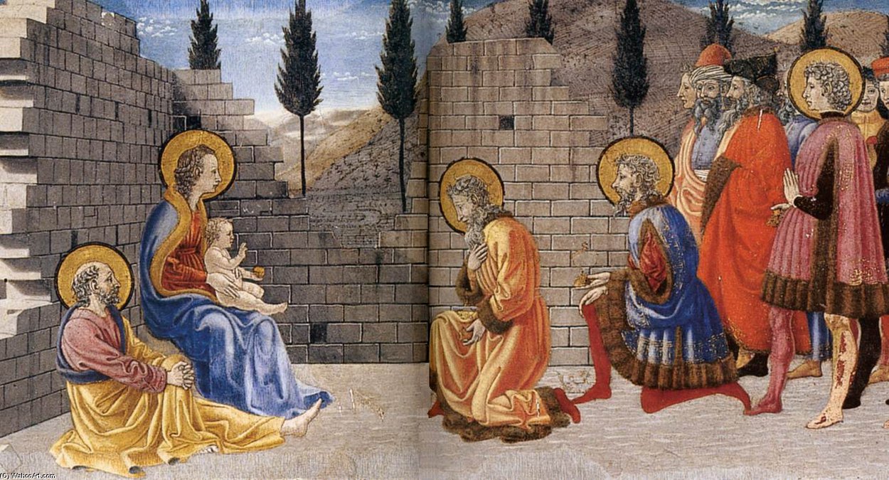 Nativity And Adoration Of The Magi — Francesco Vanni