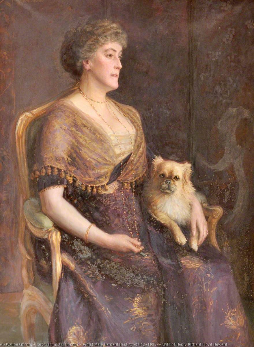Violet Mary Barnard Hankey (1862–1913), Wife Of Henry Richard Lloyd Howard — Rose Dempster Bonnor