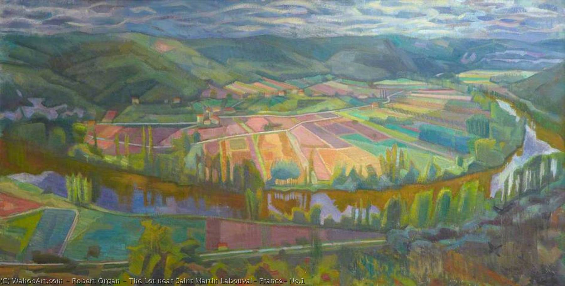 The Lot Near Saint Martin Labouval, France, No.1 — Robert Organ