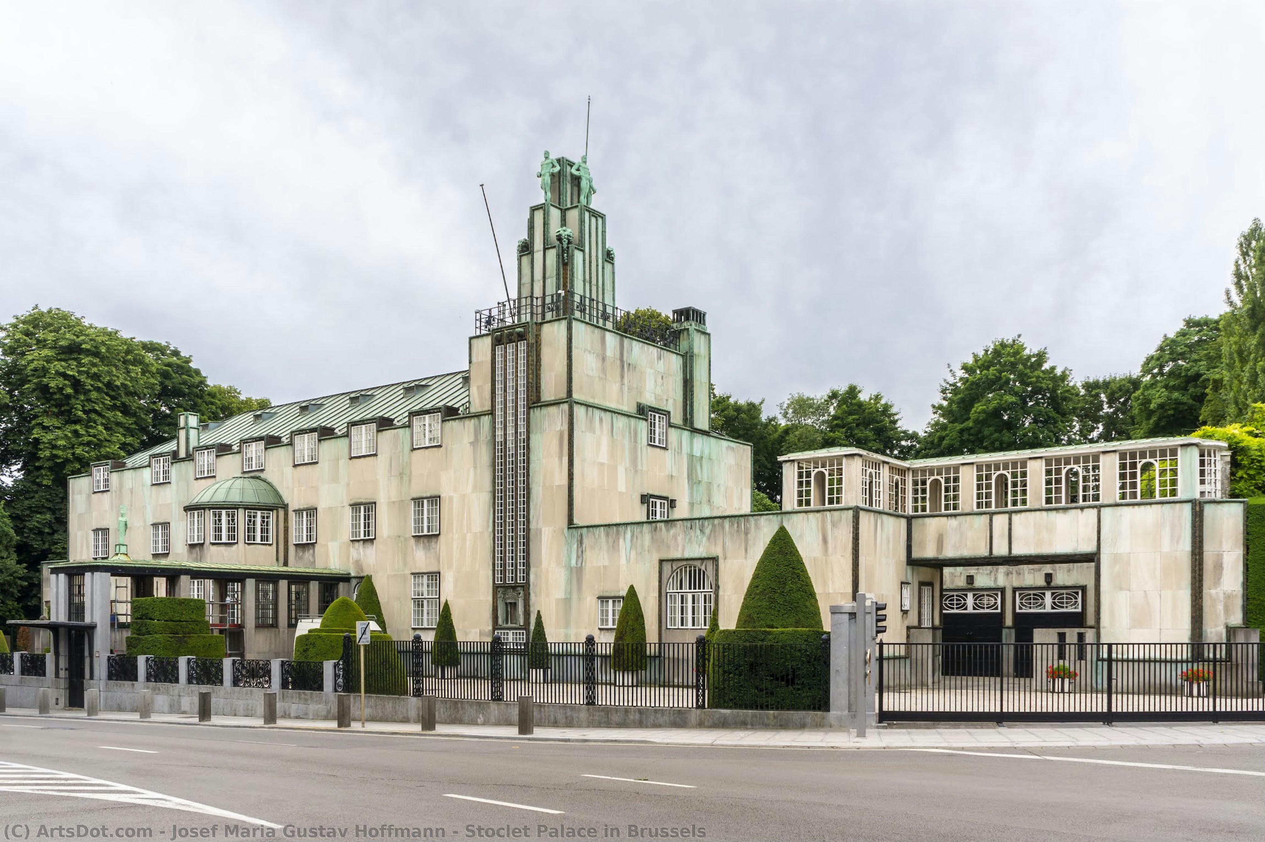 Stoclet Palace In Brussels — Josef Maria Gustav Hoffmann
