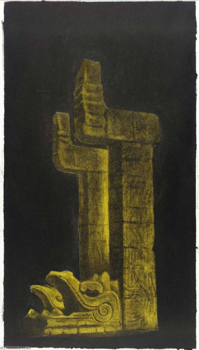 Serpent Columns Chichén Itzá — Луи Лозовик