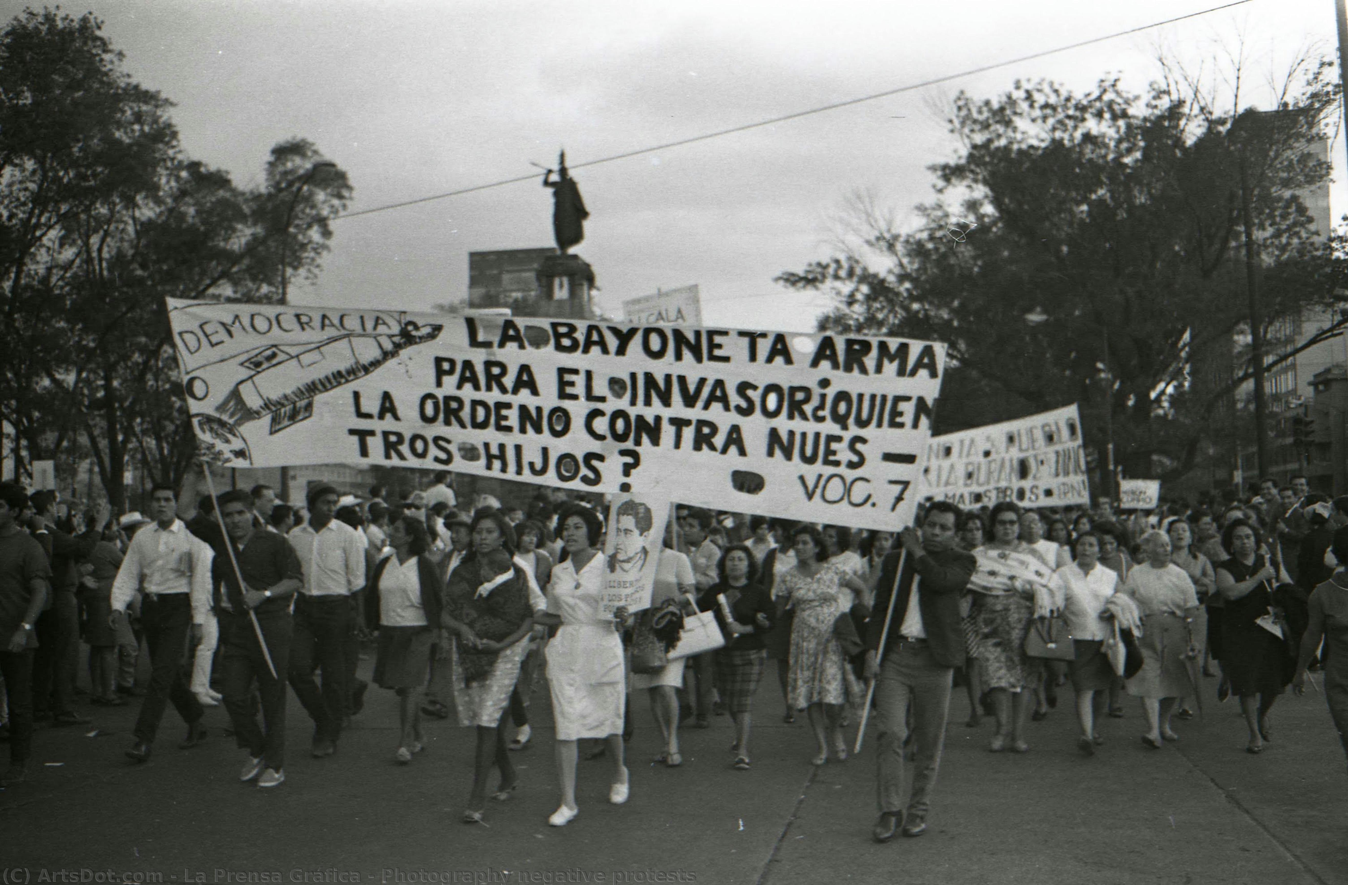 Photography Negative Protests — La Prensa Gráfica