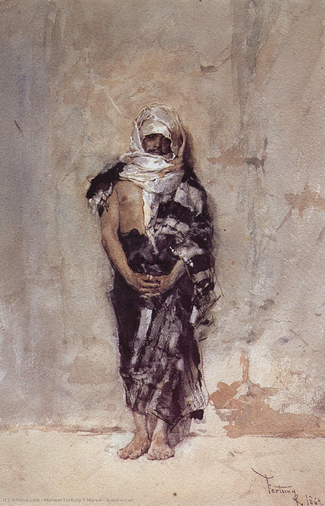 A Moroccan — Mariano Fortuny Y Marsal