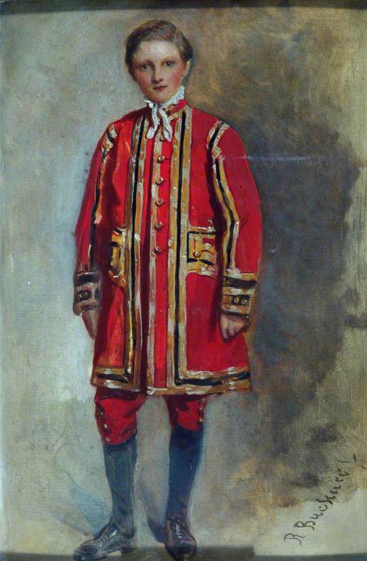 Portrait Of A Boy Chorister Of The Chapel Royal — Richard Buckner