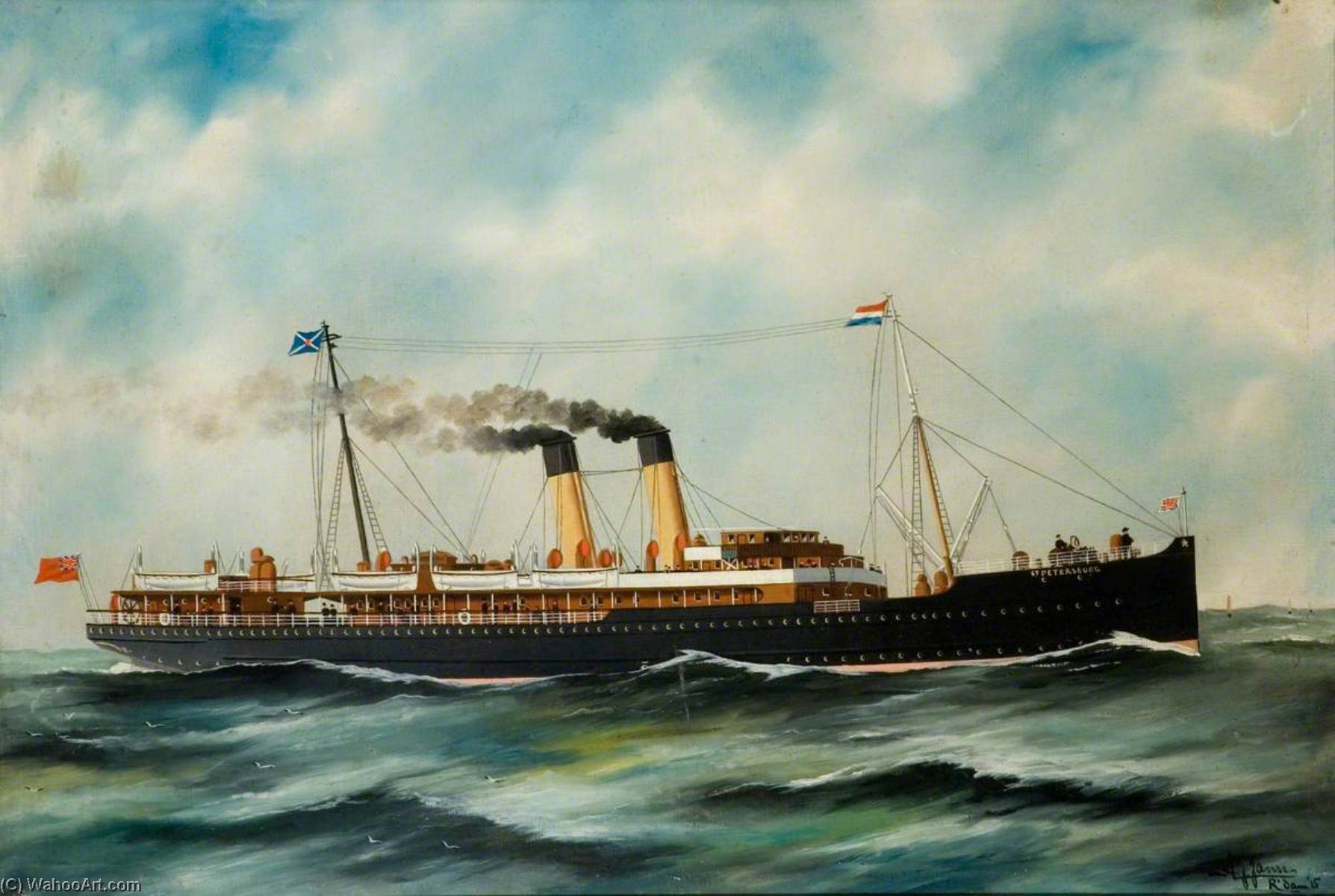 Ss 'st Petersburg' — Alfred Jensen