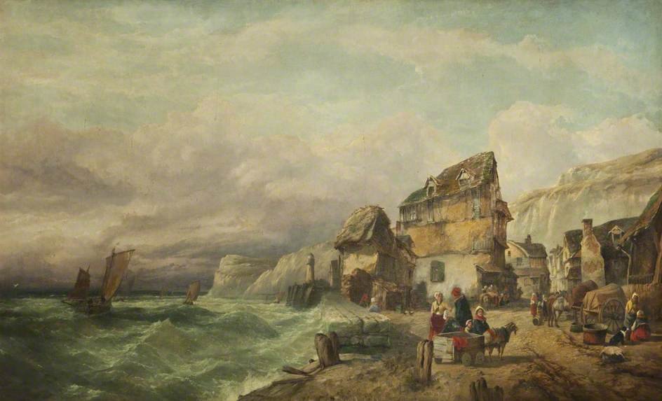 A Breezy Day On The Normandy Coast — Clarkson Frederick Stanfield