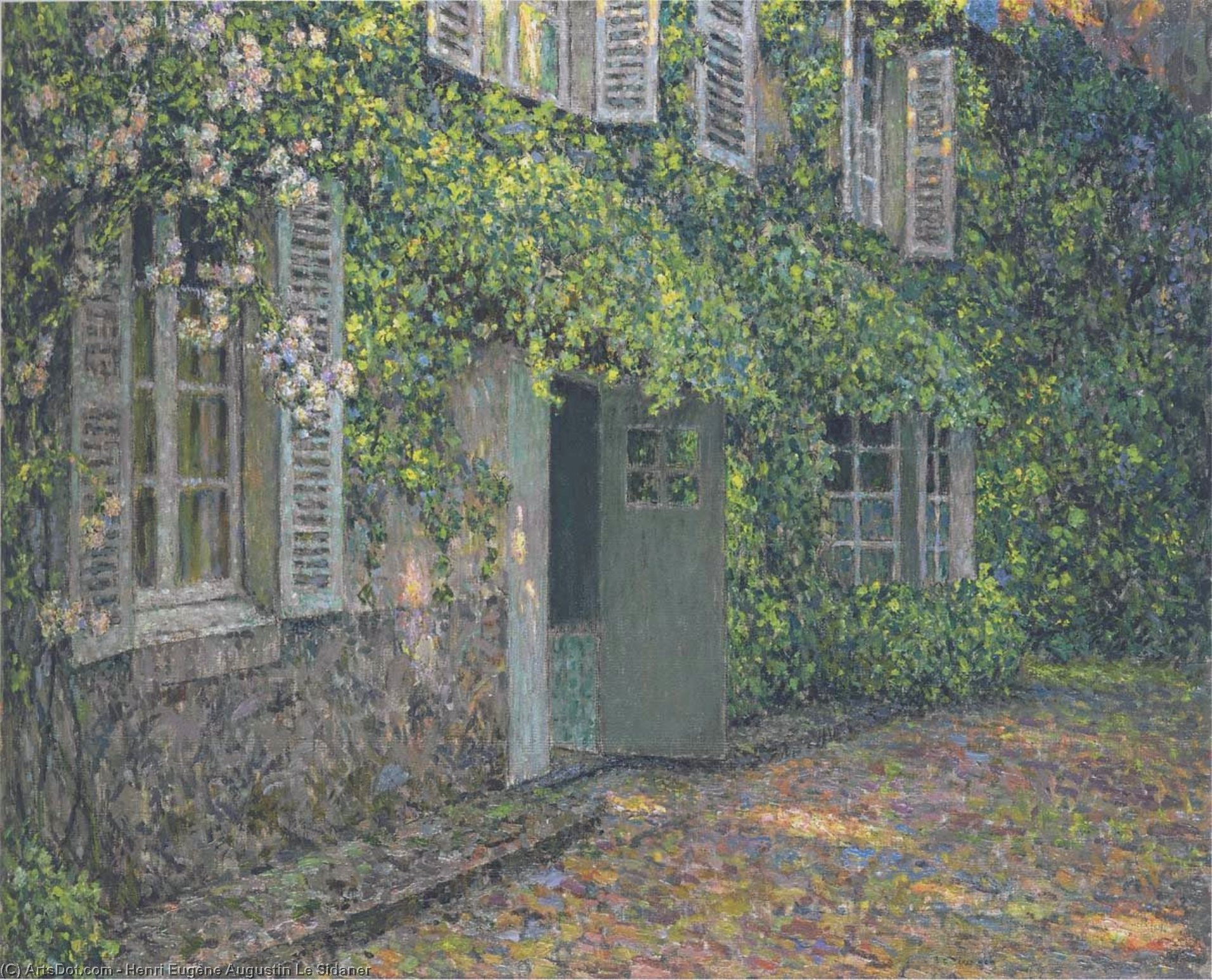 The House In Summer — Henri Le Sidaner