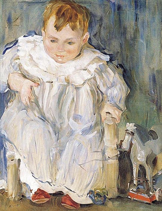 Portrait Of A Boy — Boris Mikhailovich Kustodiev
