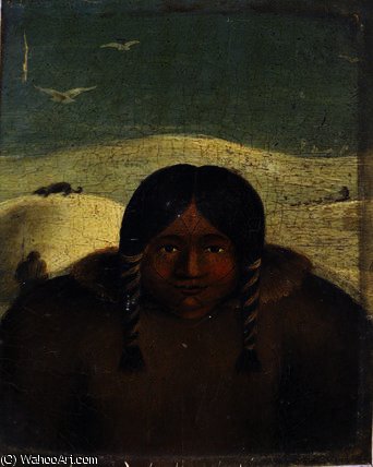 Portrait Of Arua-loo — George Francis Lyon