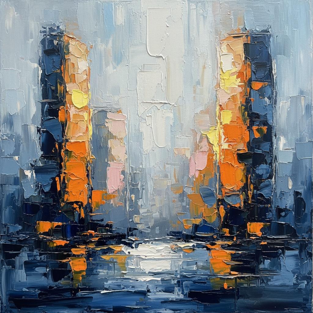 Fragmentierte Nocturne: Eine Monumentale Studie Von Bernsteinfarbenem Licht Und Urbanen Schatten — Christian Noiret