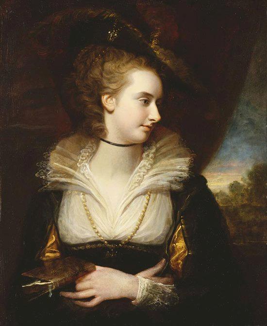 Elizabeth Milbanke, Viscountess Melbourne — Richard Cosway