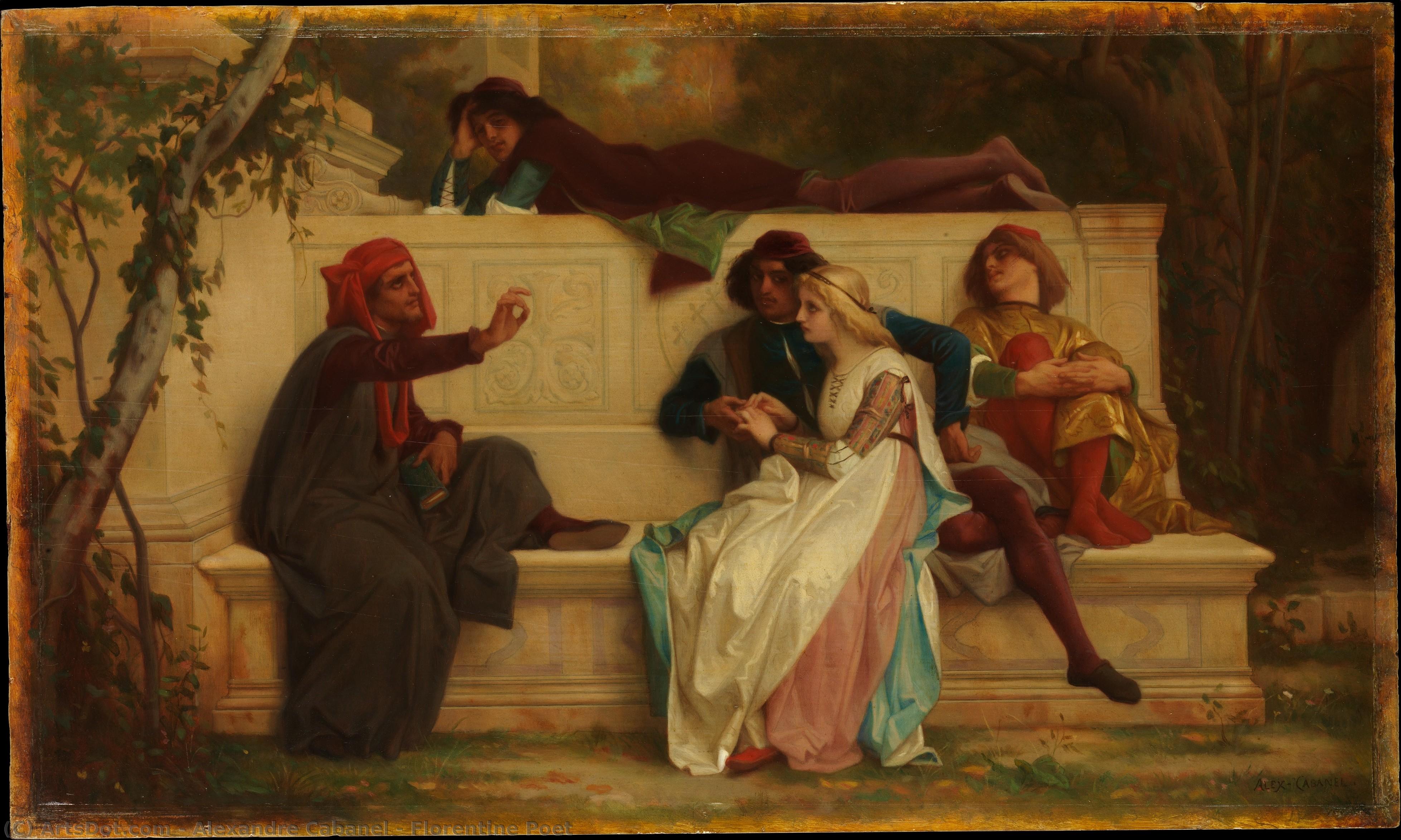 Florentine Poet — Alexandre Cabanel