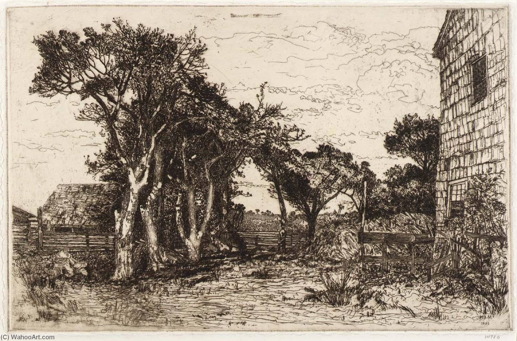 The Old Homestead — Mary Nimmo Moran