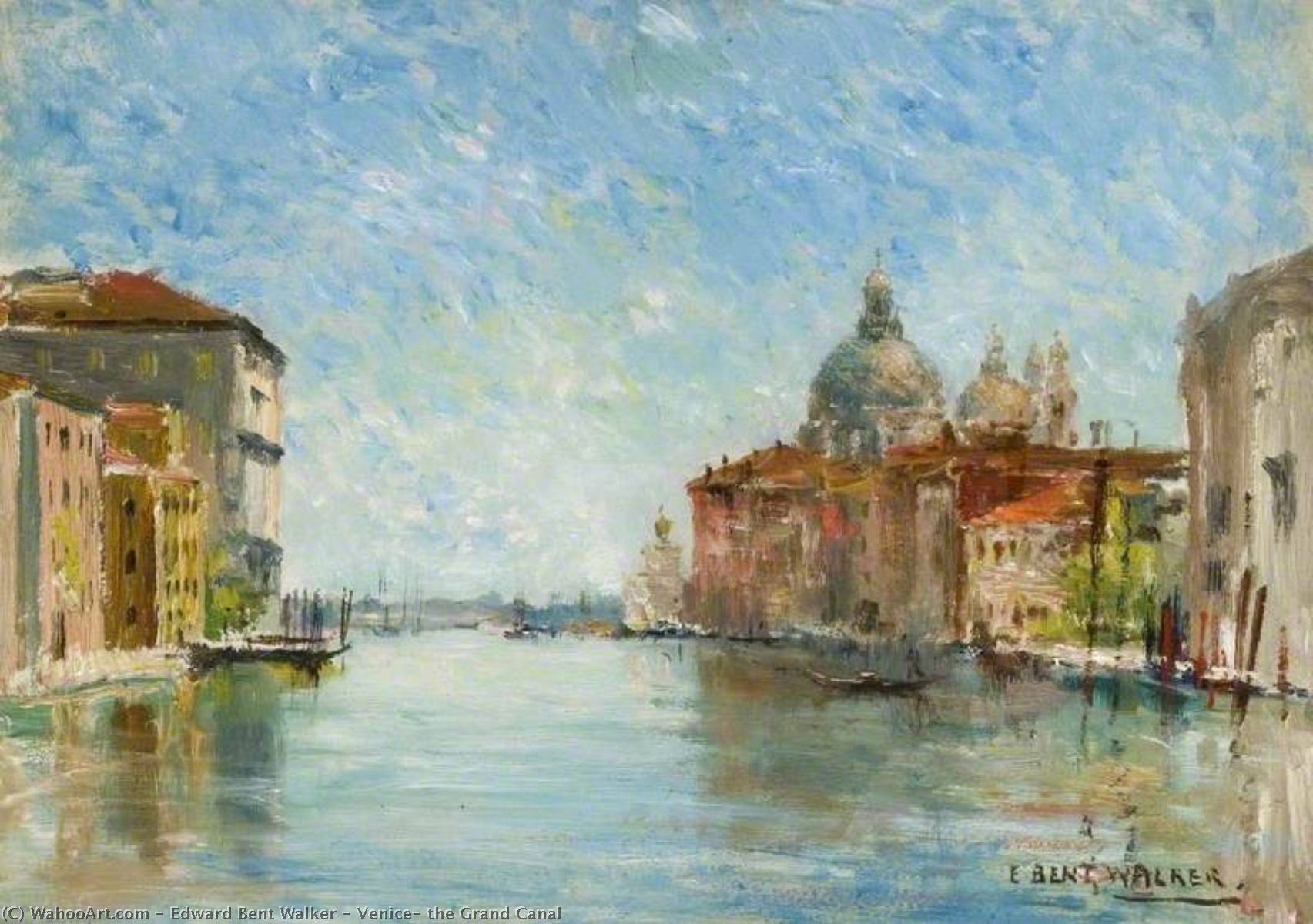Venice, The Grand Canal — Edward Bent Walker