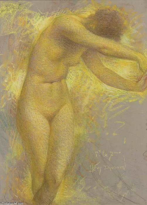 La Septième Symphonie — Lucien Levy Dhurmer