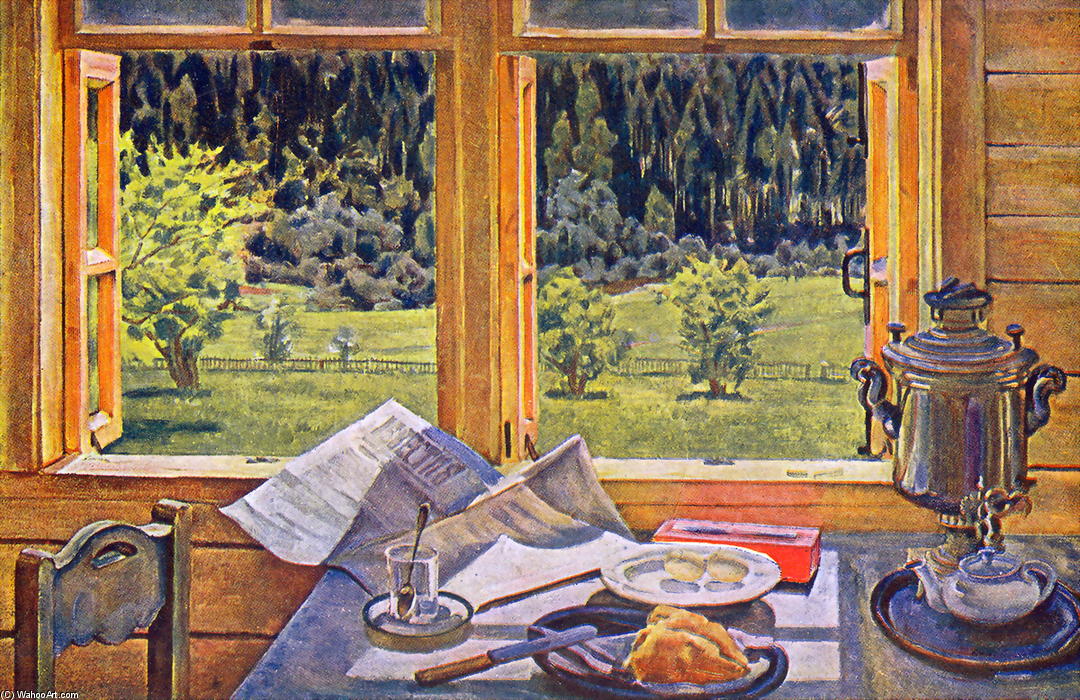 Window To Nature. Ligachevo, May — Konstantin Yuon