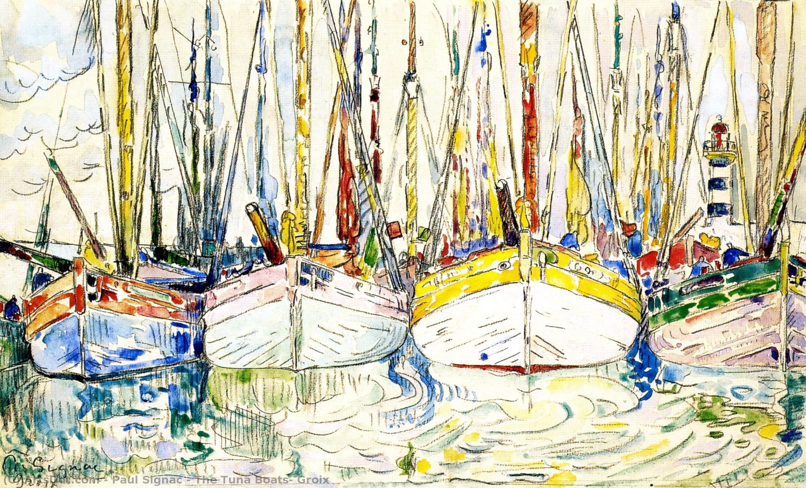 The Tuna Boats, Groix — Paul Signac