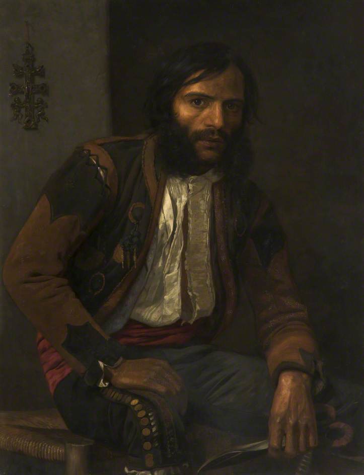 Spanish Sheep Shearer — William Bright Morris