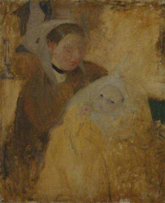 Mother And Child — Julia Beatrice How