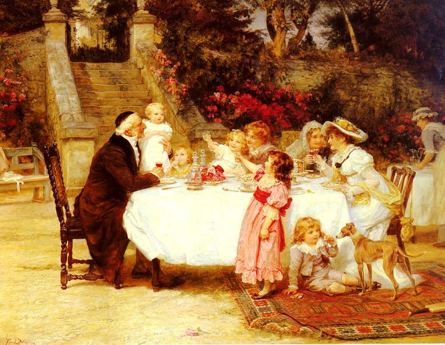 His First Birthday — Frederick Morgan
