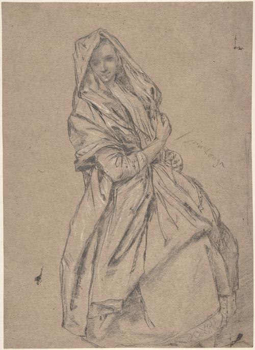 Study Of A Seated Woman — Pietro Longhi