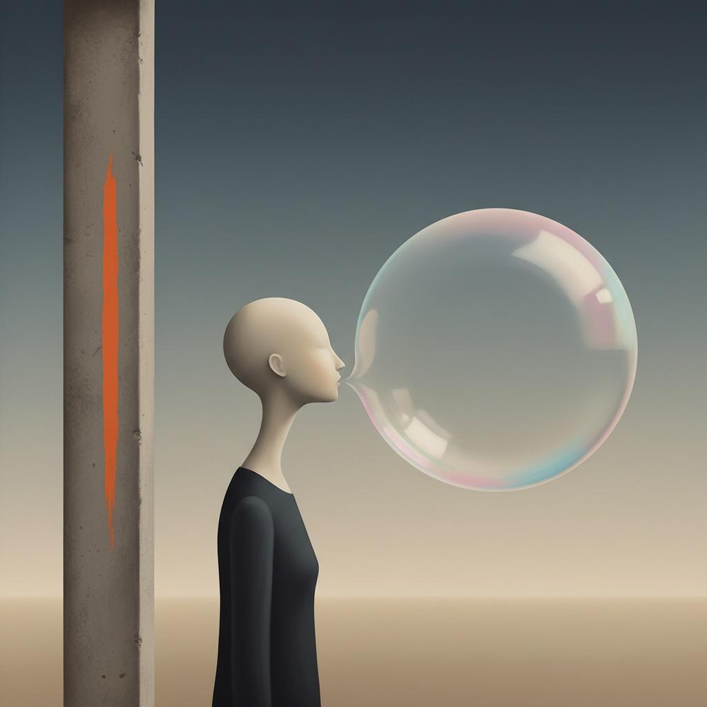 Ephemeral Breath Of The Monolith: A Singular Vision Of Serene Transcendence — Laurent Baudry