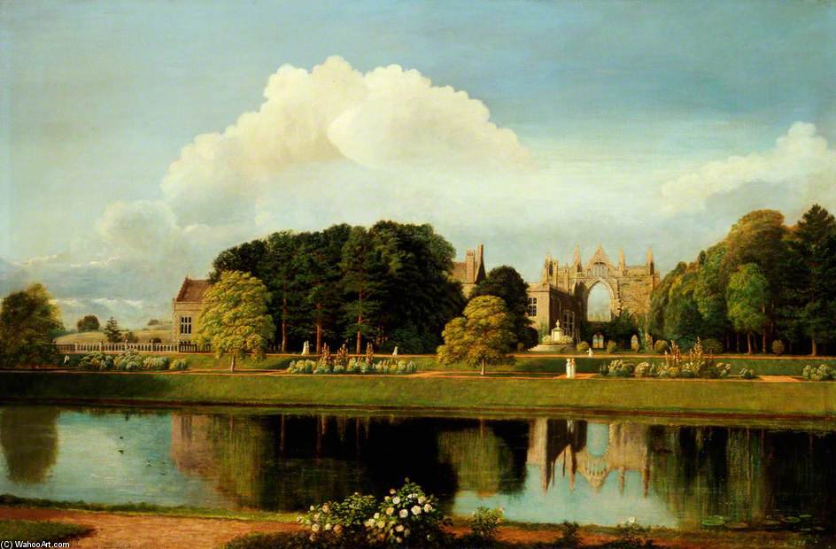 Newstead Abbey — Cornelius Varley