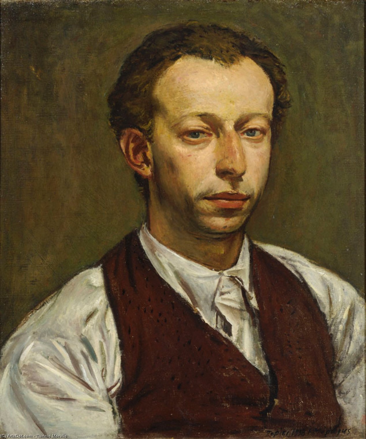 Portrait Of Sculptor John Pappas — Јанис Моралис